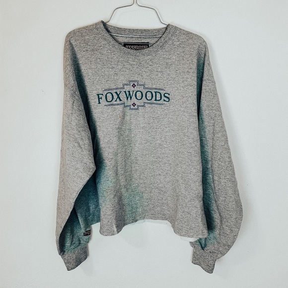 Vintage Embroidered Sweater Crop - Picture 2 of 5